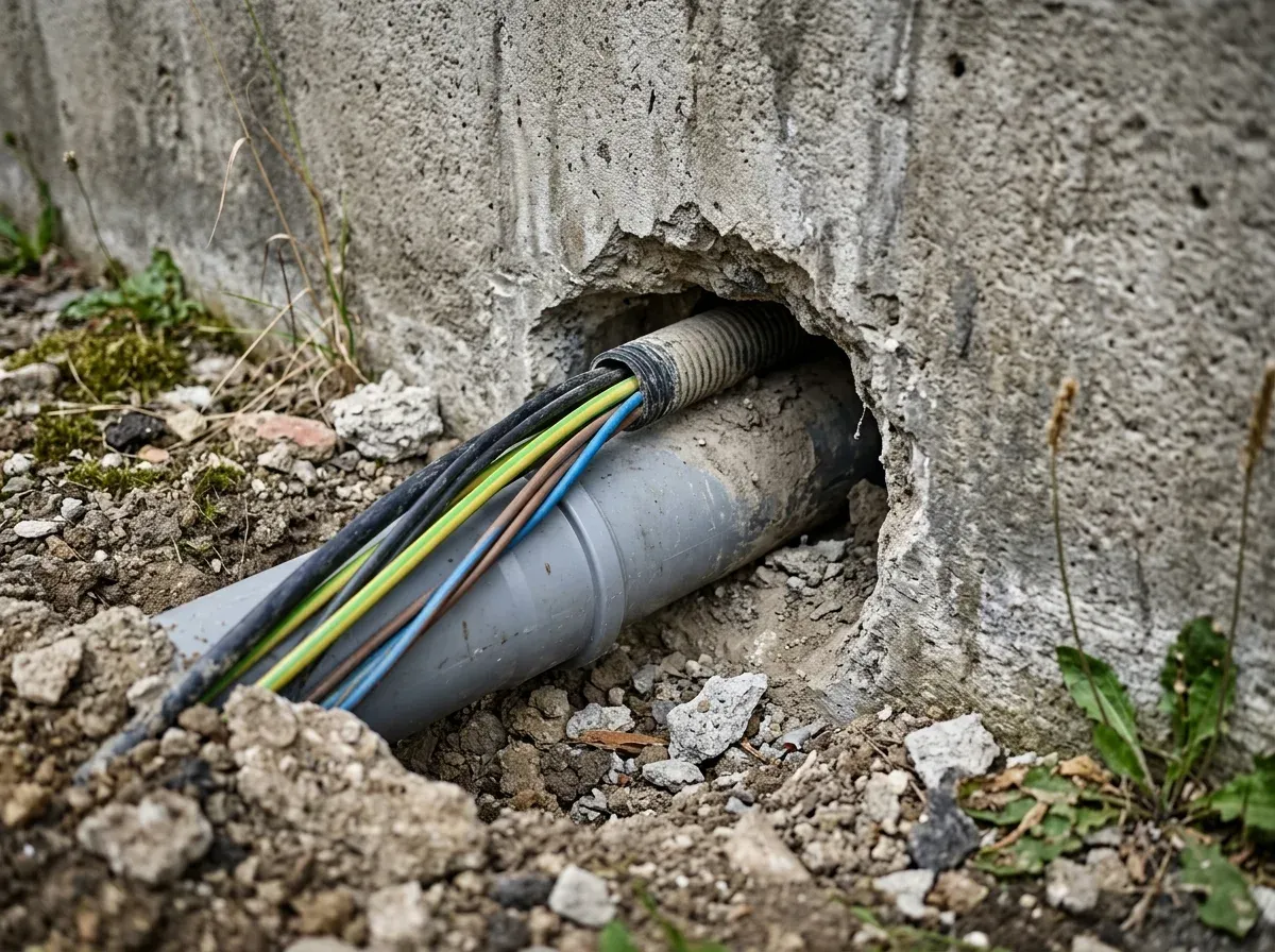 Csatornabekötés és a csővezetékek falátvezetése