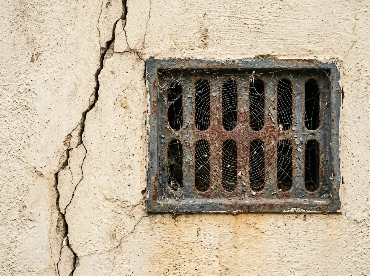 Homlokzati rés és szellőzőnyílás – ősz elején ezeken át húzódik be