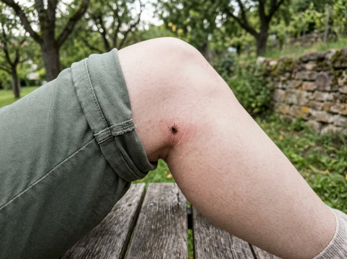 Sötét, lencsényi pont a bőrön, gyakran a hajlatokban