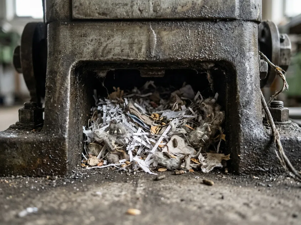 Fészekanyag rejtett terekben, gépalap alatt